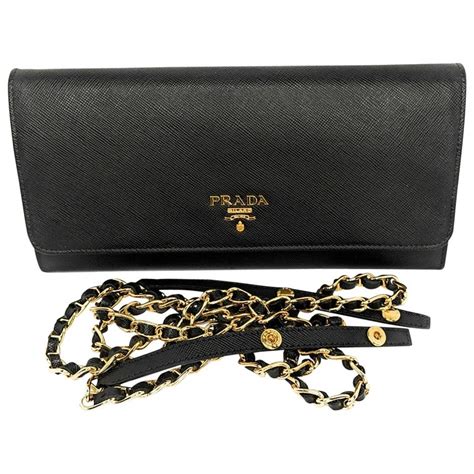 prada wallet men colorblock|prada wallet on chain black.